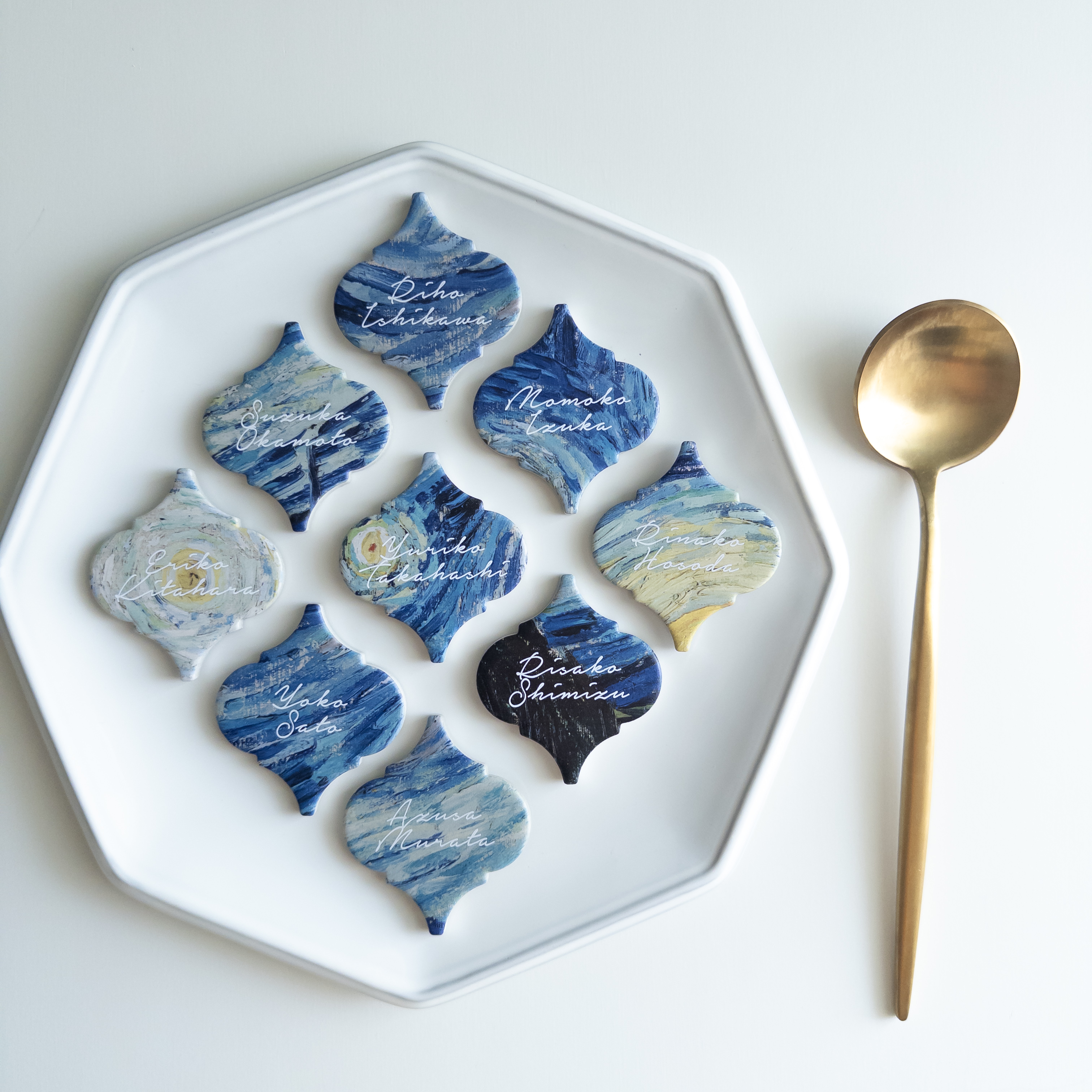 モロッカンARTプレート[席札] – moss*design