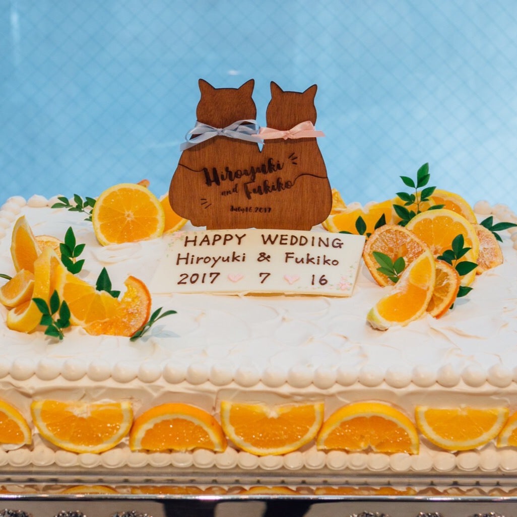 Two Cats Cake Topper