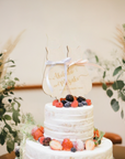 Two Cats Cake Topper