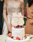 Two Cats Cake Topper
