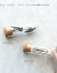 小瓶の標本席札