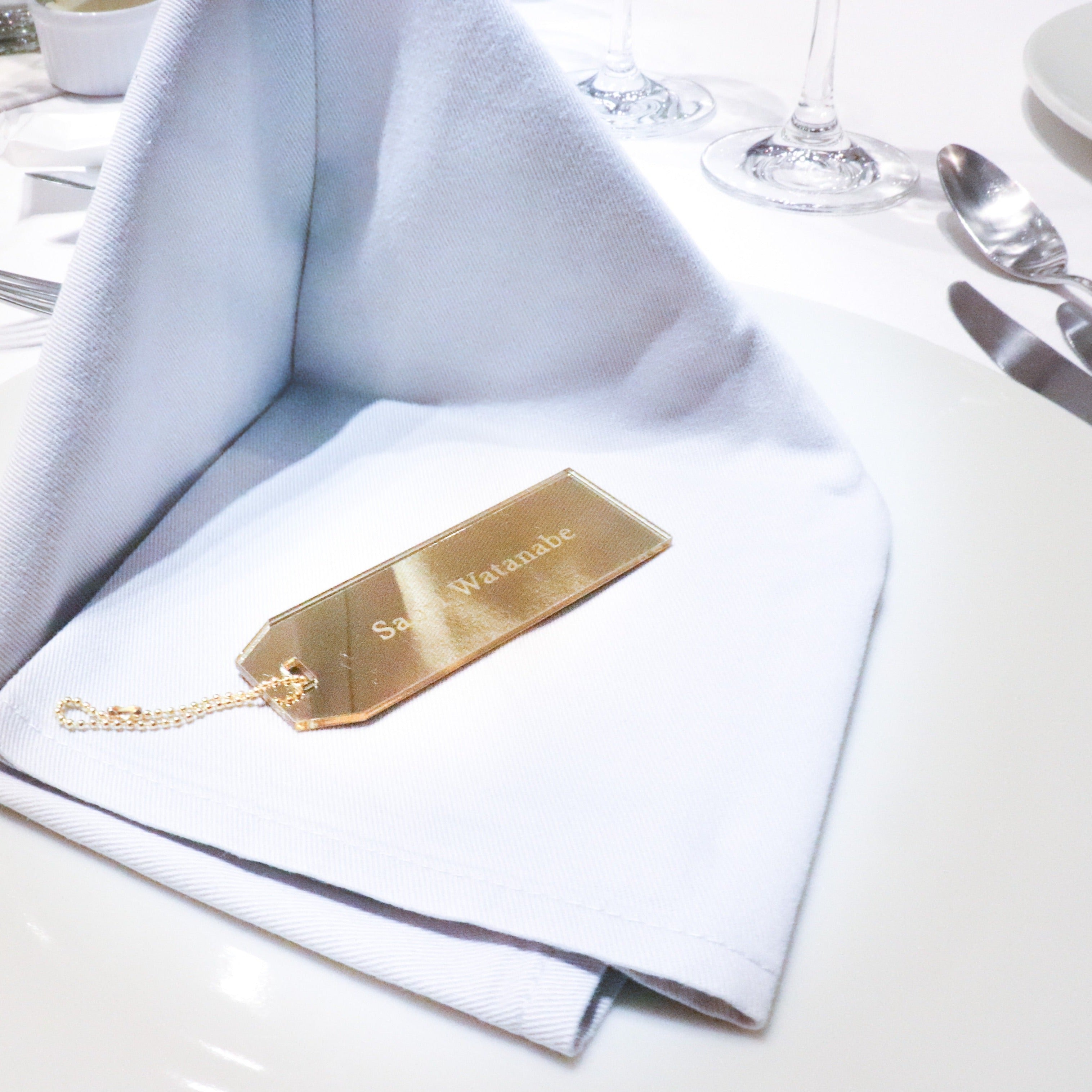 シンプルタグ[mirror gold] – moss*design