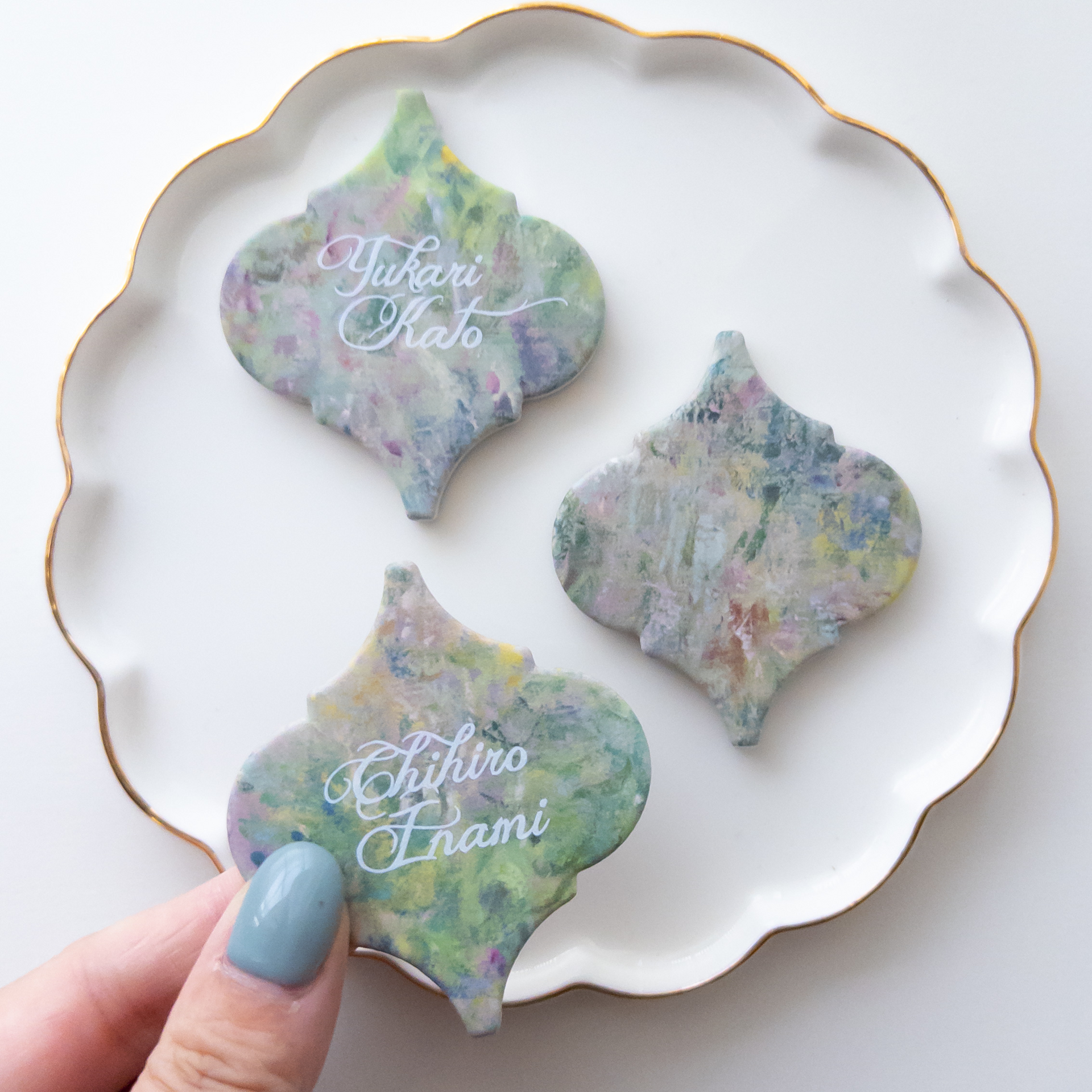 モロッカンARTプレート[席札] – moss*design