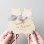Two Cats Cake Topper