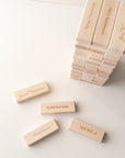 Jenga Block Place Cards